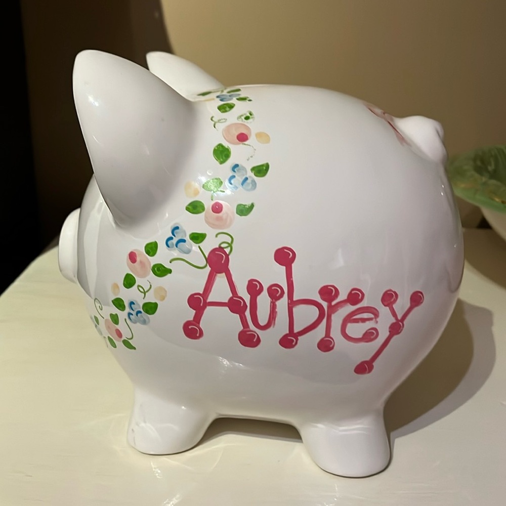 Porcelain Piggy Bank